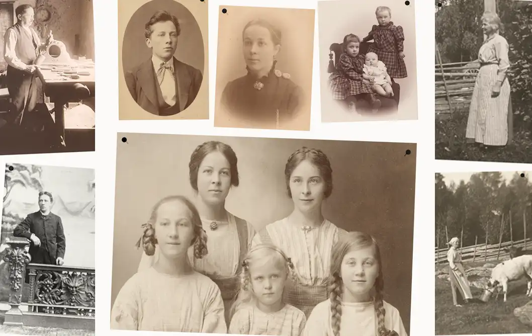 Fam_eriksson2 Porträttbilder av familjen Eriksson